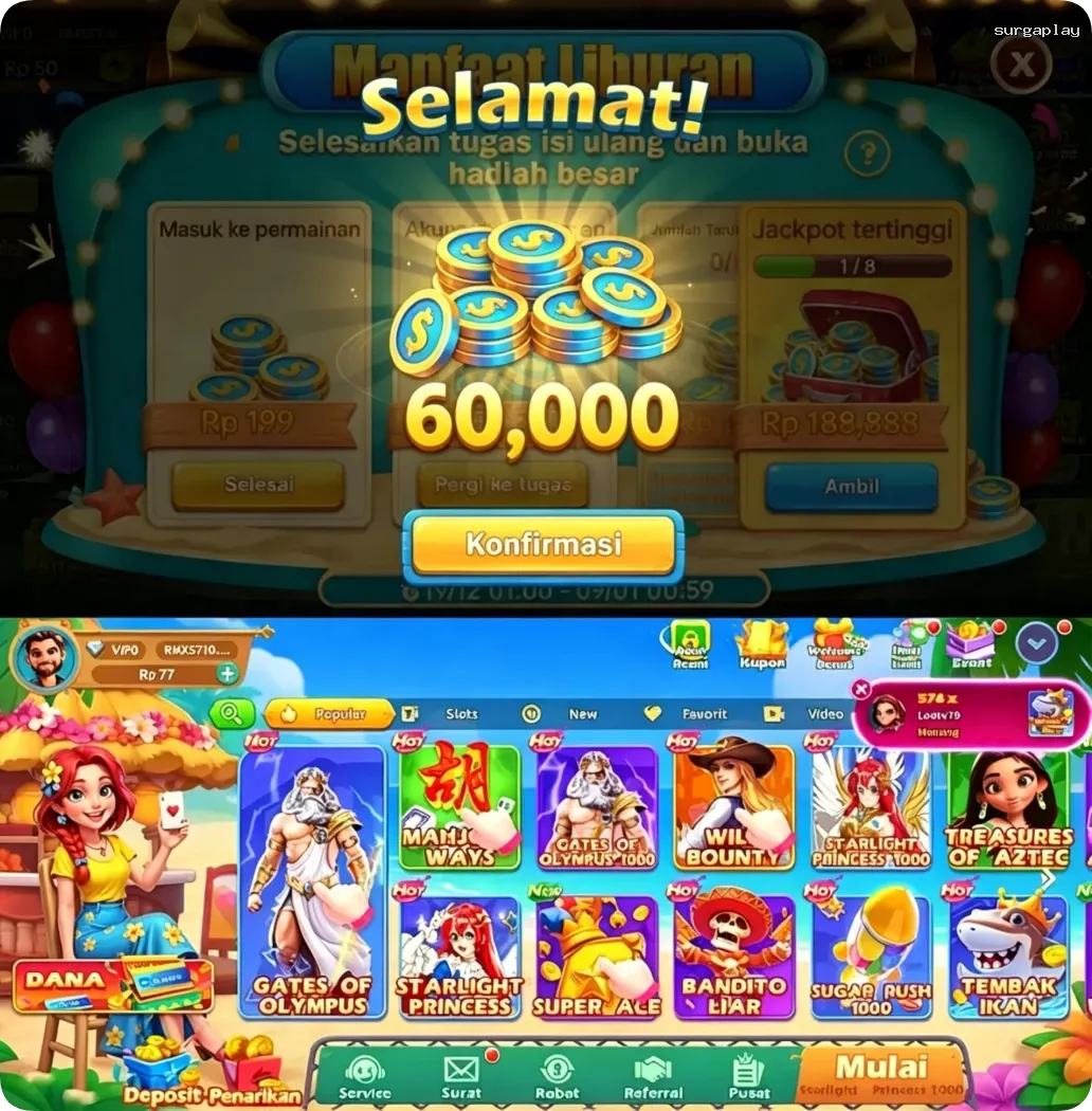 surgaplay Masuk - surgaplay Resmi